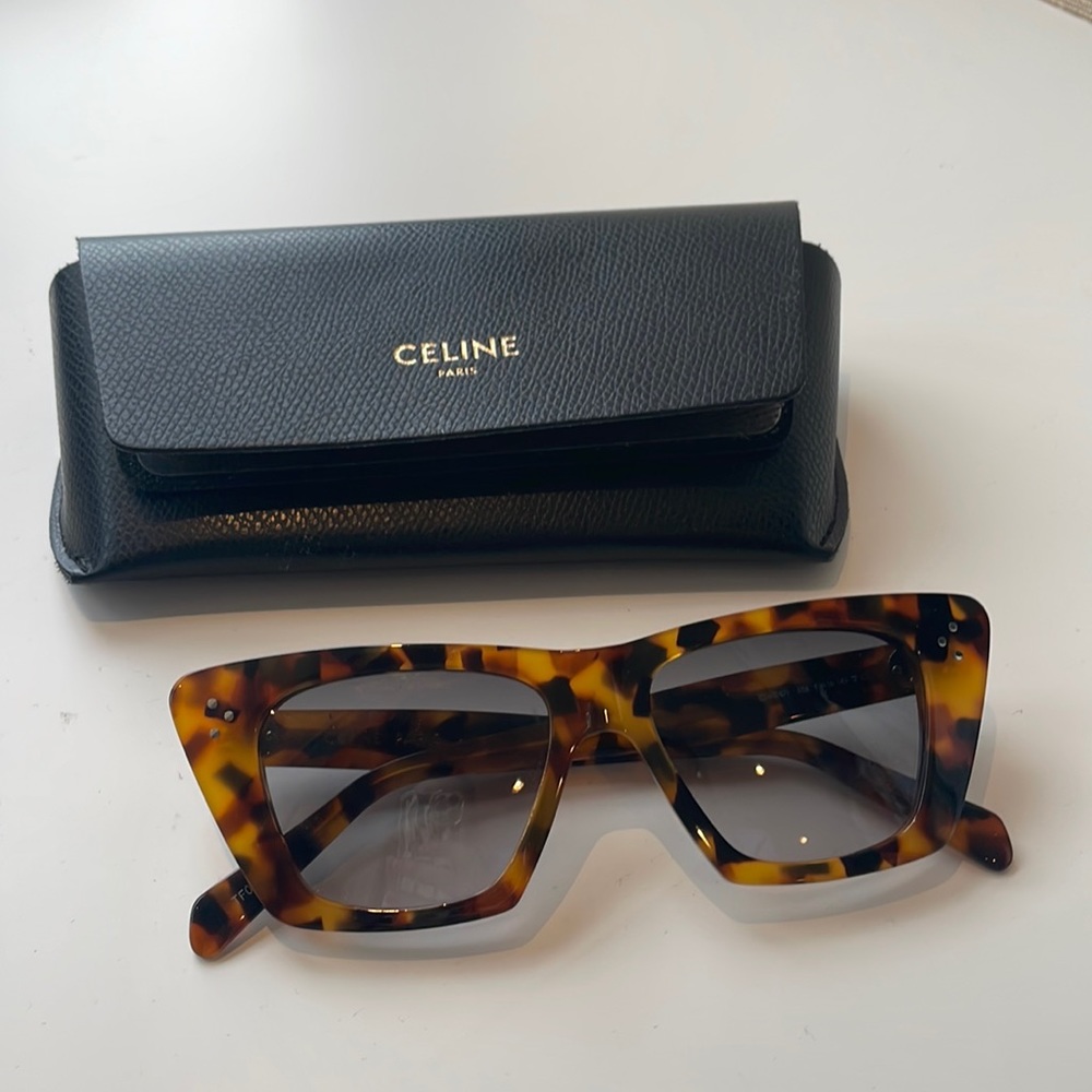 Céline cat-eye sunglasses tortoiseshell